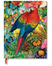 Bilježnica Paperblanks - Tropical Garden, 18 х 23 cm, 72 lista