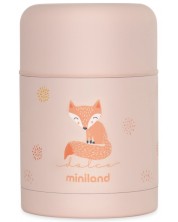 Termosica za hranu Miniland - Candy, 600 ml, ružičasta -1