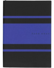 Bilježnica Hugo Boss Gear Matrix - A5, s linijama, plava