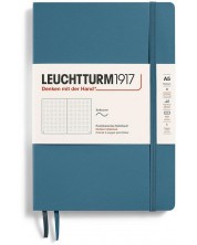 Rokovnik Leuchtturm1917 Natural Colors - A5, plavi, točkaste stranice, meki uvez -1