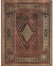 Bilježnica Paperblanks Shakespeare's Library - 18 х 23 cm, 88 listova, sa širokim redovima
