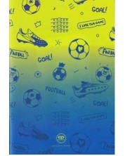 Bilježnica Cool Pack Football 2T - А5, 60 listova, široke linije