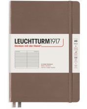 Bilježnica Leuchtturm1917 Rising Colors - А5, s linijama, Warm Earth