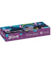 Tempere u posudicama Colorino - Stitch, 12 boja x 20 ml -1