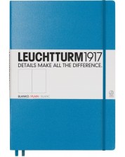 Bilježnica Leuchtturm1917 Notebook Medium А5 - Svijetloplava, bijele stranice