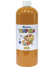 Tempera boja Karbon - 1000 ml, oker -1