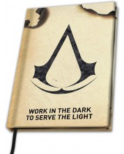 Bilježnica ABYstyle Games: Assassin's Creed - Assassin's Crest, формат A5