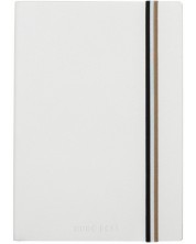 Rokovnik Hugo Boss Iconic - A5, s bijelim listovima, bijeli -1