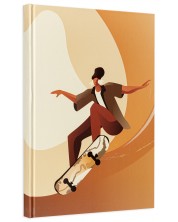 Bilježnica s tvrdim koricama ArtNote А4 - Skateboarder, 48 listova