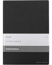 Bilježnica Hugo Boss Essential Storyline - A5, s točkicama, crna -1