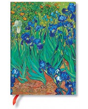 Rokovnik Paperblanks Van Goghs Irises - 13 х 18 cm, 72 lista