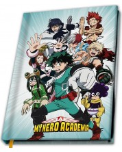 Rokovnik ABYstyle Animation: My Hero Academia - Heroes, A5 format -1
