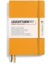 Rokovnik Leuchtturm1917 Paperback - B6+, narančasti, linirani, meki uvez