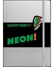 Bilježnica Leuchtturm1917 А5 Medium - Neon Collection, zelena
