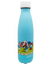 Termosica Nerthus - The Smurfs, plava, 500 ml
