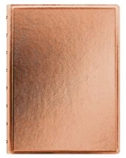 Bilježnica Filofax А5 - Saffiano Rose Gold, ružičasta