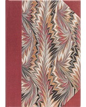 Bilježnica Paperblanks Rubedo - 13 x 18 cm, 72 lista, sa širokim redovima