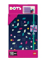 Bilježnica s elastičnom trakom Lego Dots - A5 -1