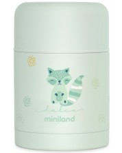 Termosica za hranu Miniland - Mint, 600 ml, zelena -1