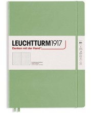 Rokovnik Leuchtturm1917 Master Slim - A4+, stranice s točkama, svijetlozeleni