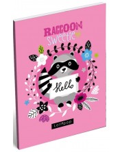 Rokovnik A7 Lizzy Card - Lollipop Raccoon Sweetie -1