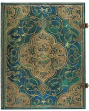 Bilježnica Paperblanks Turquoise Chronicles - 18 х 23 cm, 72 lista