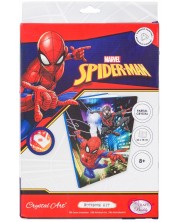 Bilježnica s dijamantnim goblenom Craft Buddy - Spiderman -1