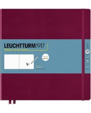 Rokovnik Leuchtturm1917 Sketchbook - Četvrtasta, bordo -1