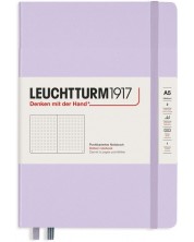 Rokovnik Leuchtturm1917 - Medium A5, točkaste stranice, Lilac -1