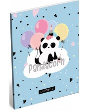 Rokovnik A7 Lizzy Card - Lollipop Pandacorn -1