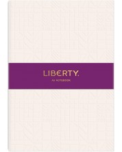 Bilježnica Liberty Tudor - A5, krem, reljefna
