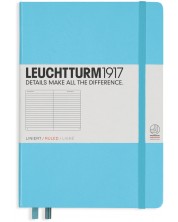 Rokovnik Leuchtturm1917 - A5, s linijama, Ice Blue -1
