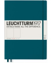 Bilježnica Leuchtturm1917 - А4+, bijele stranice, Pacific Green