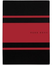Bilježnica Hugo Boss Gear Matrix - A5, s točkicama, crvena