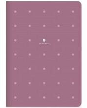 Bilježnica Keskin Color - Bullet Journal, 80 listova, točkasta, ljubičasta