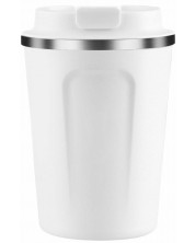 Termo šalica Asobu Coffee Compact - 380 ml, bijela -1