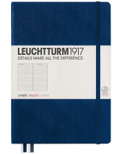 Rokovnik Leuchtturm1917 Medium - A5, plavi, stranice na linijama -1