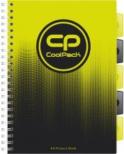 Bilježnica sa spiralom Cool Pack - A4, Gradient Lemon