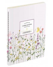 Rokovnik Victoria's Journals Florals - Svijetloljubičasti, korice plastificirane, u redovima, 40 listova, A5