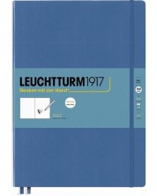 Rokovnik Leuchtturm1917 Master - A4+, plava, bijele stranice -1