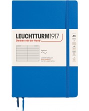 Bilježnica Leuchtturm1917 New Colours - A5, na linije, Sky, meki uvez