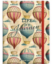 Rokovnik Lizzy Card Dolce Blocco - Life is a Journey -1