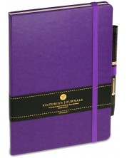 Bilježnica s tvrdim koricama Victoria's Journals А5, ljubičasta