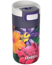 Termo šalica ​Kambukka Etna - Snapclean, 300 ml, Flower Power -1