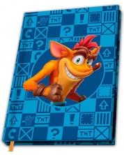 Bilježnica ABYstyle Games: Crash Bandicoot - Crash & Coco, A5 format