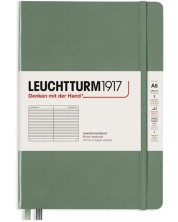 Rokovnik Leuchtturm1917 - Medium A5, stranice u redovima, Olive -1