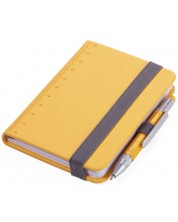 Bilježnica А7 Troika - Lilipad+Liliput, žuta