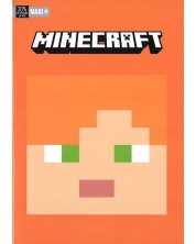 Bilježnica Minecraft Pixel - A4, 40 listova, široki redovi, asortiman