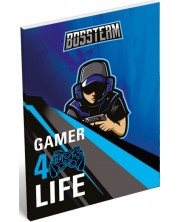 Bilježnica A7 Lizzy Card Card Gamer 4 Life