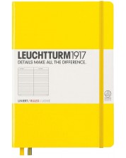 Rokovnik Leuchtturm1917 Medium - A5, žuta, stranice u redovima -1